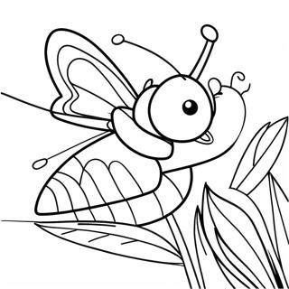 Pagina da Colorare con Impollinatori | pagina da colorare Impollinatori