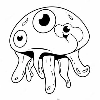 Pagina da Colorare di Bloop | pagina da colorare Bloop