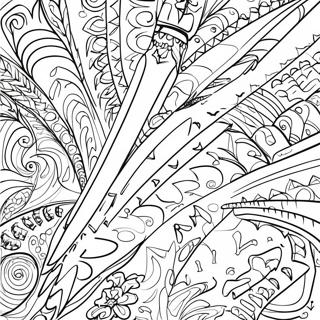 Pagina da Colorare della Freccia | pagina da colorare Freccia