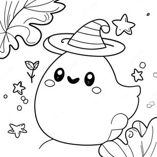 Halloween Squishmallow Pagine da Colorare