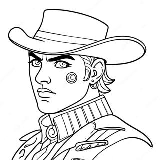 Pagina da Colorare JJBA | pagina da colorare JJBA