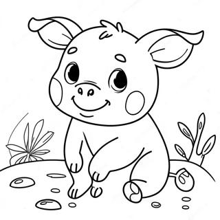 Pagina da colorare di Pibby | pagina da colorare Pibby