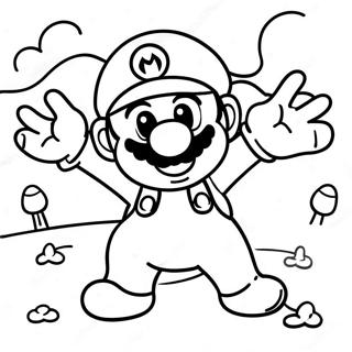 Super Mario Odyssey Pagine da Colorare