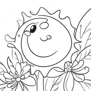 Pagina da Colorare Sundrop | pagina da colorare Sundrop