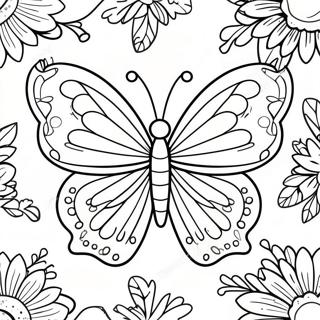Pagina da colorare della farfalla viola vibrante | pagina da colorare Viola