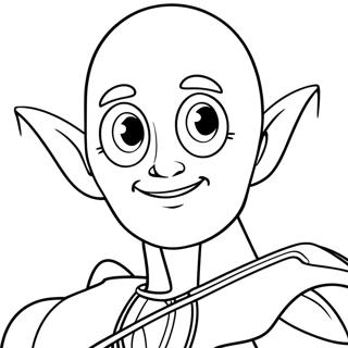 Pagina da colorare di Megamind | pagina da colorare Megamind