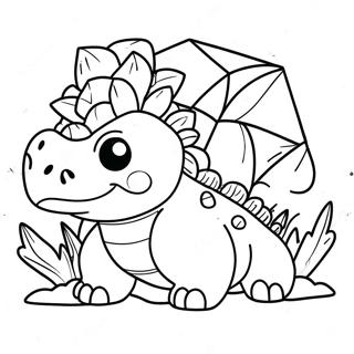 Pagina da Colorare Venusaur con Fiori Colorati | pagina da colorare Venusaur