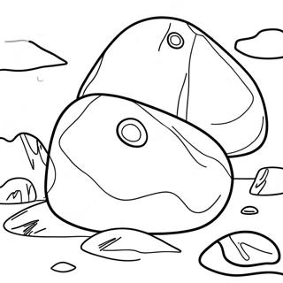 Pagina da Colorare Roccia | pagina da colorare Roccia