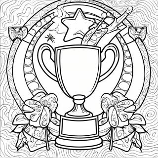 Pagina da Colorare di Trofeo | pagina da colorare Trofeo