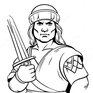 Tartarughe Ninja Pagine da Colorare
