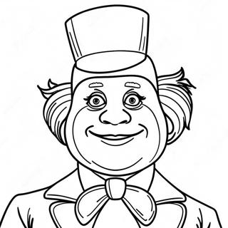Pagina da Colorare Oompa Loompa | pagina da colorare Oompa Loompa