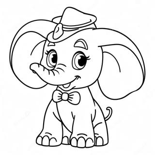 Pagina da Colorare Dumbo | pagina da colorare Dumbo