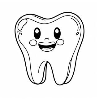 Pagina da colorare Dente | pagina da colorare Dente