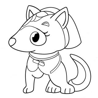 Pagina da Colorare di Cleo e Cuquin | pagina da colorare Cleo e Cuquin