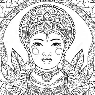 Pagina da Colorare Karma | pagina da colorare Karma