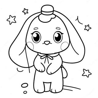 Pagina da Colorare di Cinnamoroll