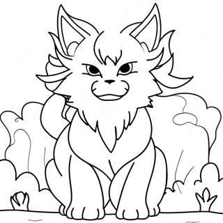 Kurama Pagine da Colorare