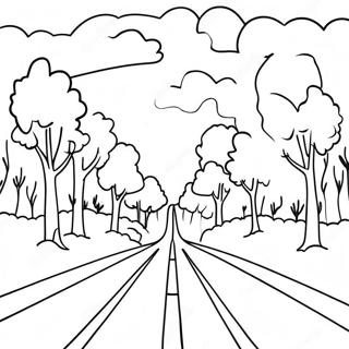 Pagina da Colorare Strada | pagina da colorare Strada