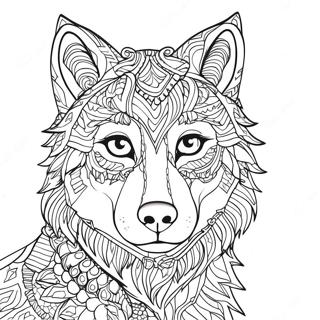 Pagina da Colorare di Roxanne Wolf | pagina da colorare Roxanne Wolf