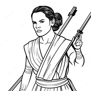 Rey in Azione Pagina da Colorare | pagina da colorare Rey