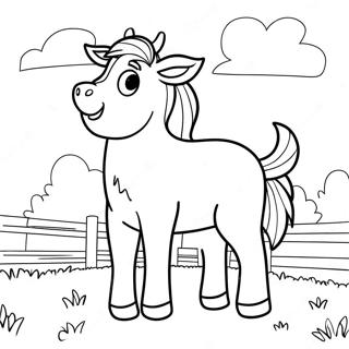 Pagina da Colorare degli Animali della Fattoria | pagina da colorare Fattorie