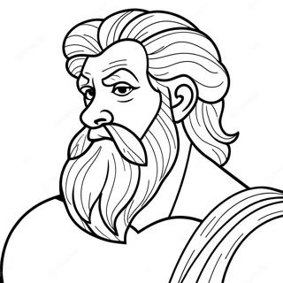 Zeus Pagine da Colorare