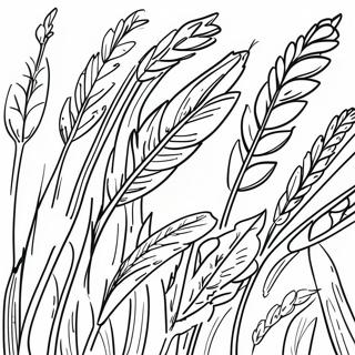 Pagina da Colorare di Grano | pagina da colorare Grano