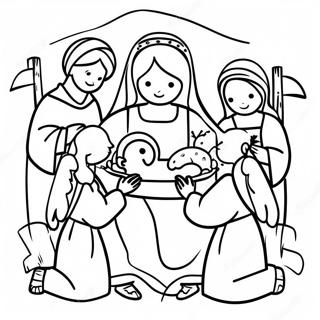 Natale spagnolo Pagine da Colorare