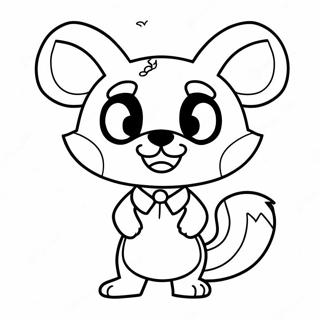 Pagina da Colorare Aggretsuko | pagina da colorare Aggretsuko
