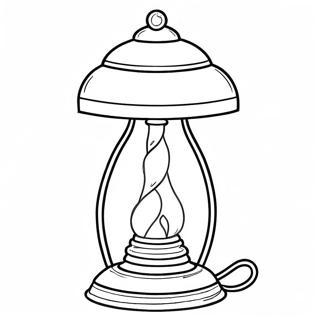 Pagina da Colorare della Lampada | pagina da colorare Lampada
