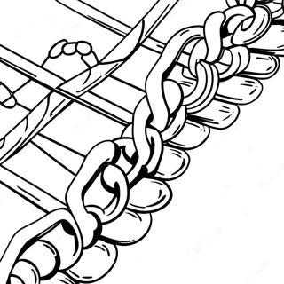 Pagina da colorare della catena | pagina da colorare Catena