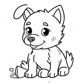 Blue Heeler Pagine da Colorare