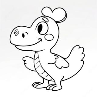 Pagina da Colorare di Birdo | pagina da colorare Birdo