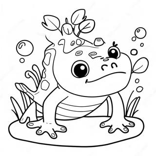 Pagina da Colorare Amphibia | pagina da colorare Anfibi