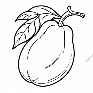 Pagina da Colorare di Mango | pagina da colorare Mango