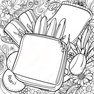 Pagina da Colorare del Menu | pagina da colorare Menu