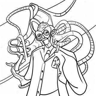 Doc Ock Spidey Pagine da Colorare
