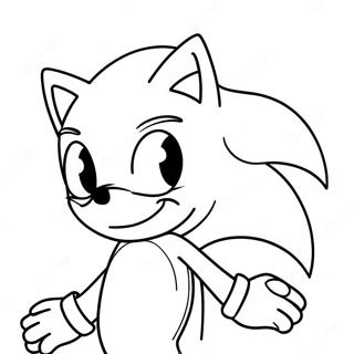 Mostro Sonic Pagine da Colorare