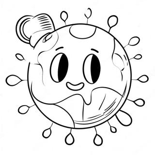 Pagina da colorare di una bomba | pagina da colorare Bomba