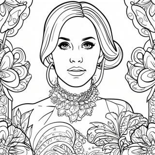 Carrie Underwood Pagine da Colorare