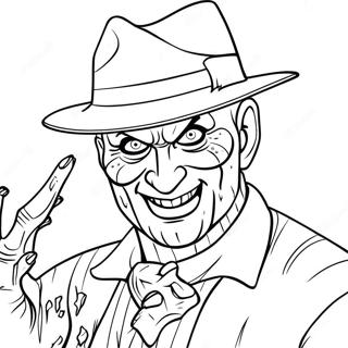 Freddy Krueger Pagine da Colorare
