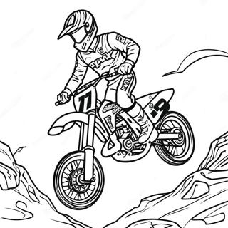 Pagina da Colorare Eli Tomac | pagina da colorare Eli Tomac