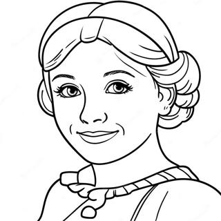 Pagina da Colorare di Amelia | pagina da colorare Amelia