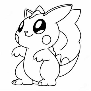 Pagina da Colorare di Fakemon | pagina da colorare Fakemon