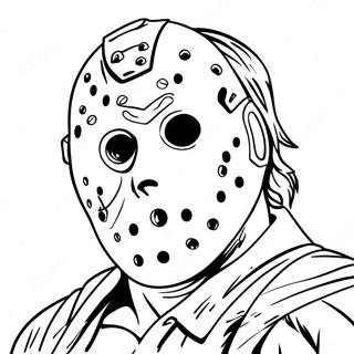 Pagina da colorare di Jason | pagina da colorare Jason