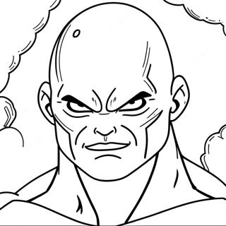 Pagina da Colorare Jiren | pagina da colorare Jiren