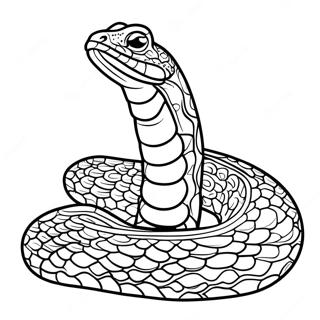 Pagina da Colorare Boa Constrictor | pagina da colorare Boa Constrictor