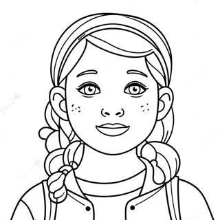 Pagina da Colorare per Bambini Creativi | pagina da colorare Adolescente