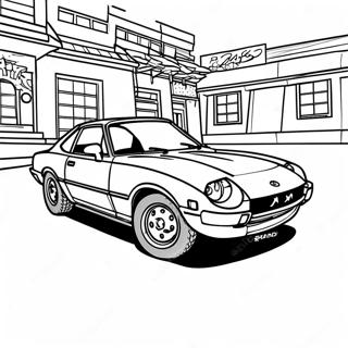 Pagina da Colorare della Mazda | pagina da colorare Mazda