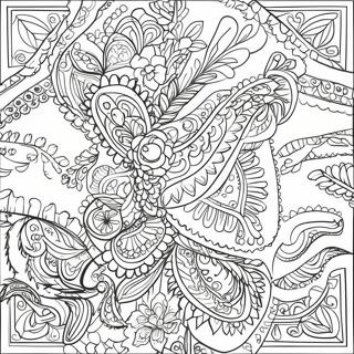 Bandana Pagine da Colorare